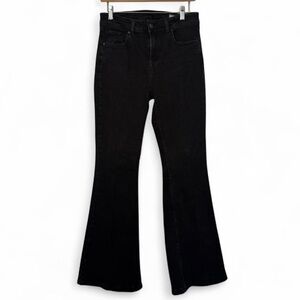 Elegant Black Flare Jeans